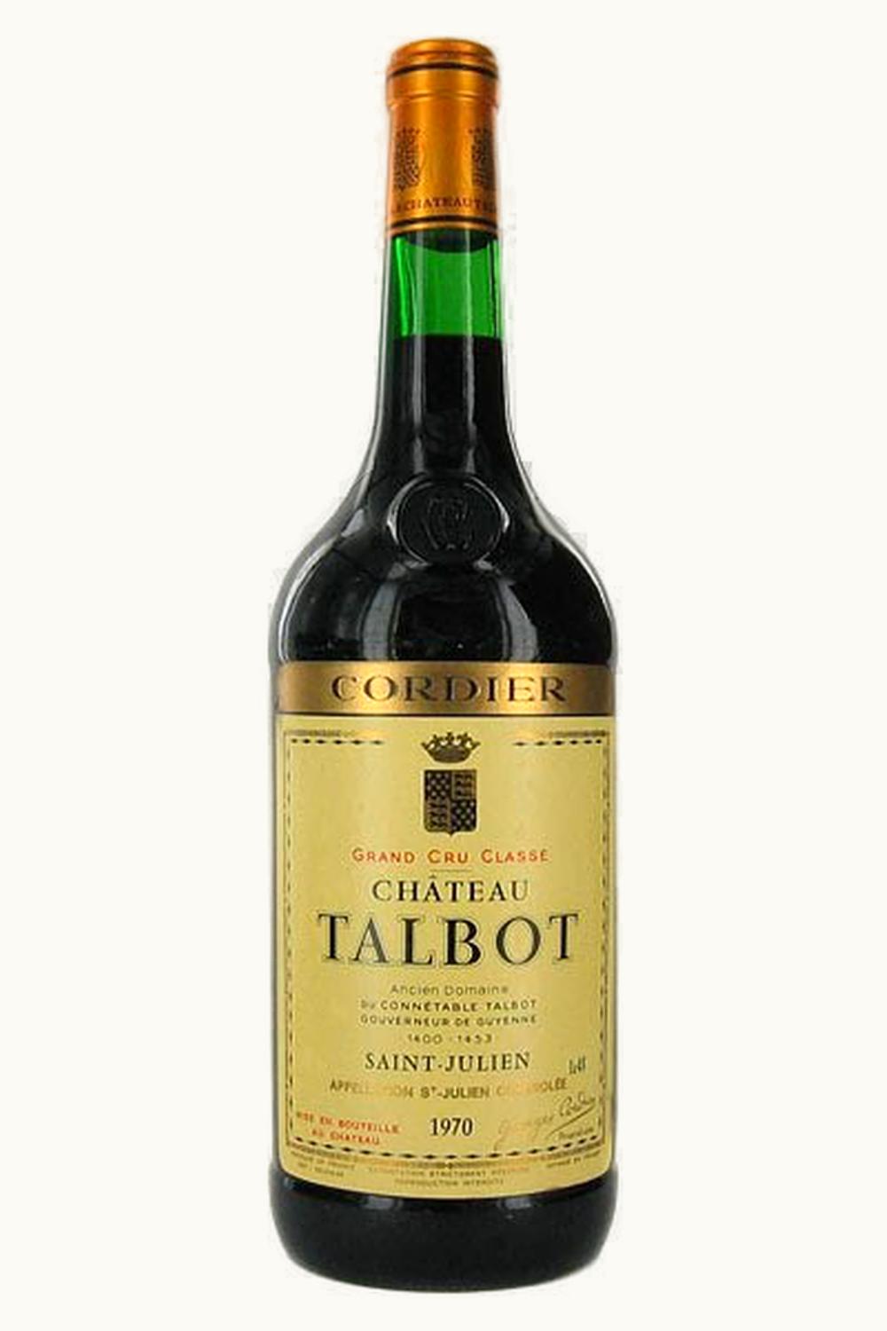 Chateau Talbot Chateau Talbot St. Julien, Médoc, Bordeaux, France, 1956