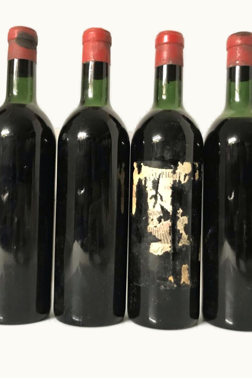 Château Pique Caillou Château Pique Caillou Pessac-Léognan, Bordeaux, France, 1956