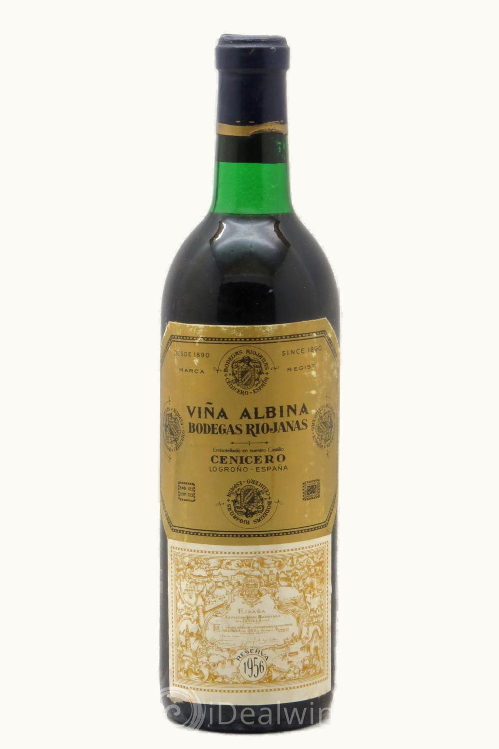Riojana Riojana Viña Albina Gran Reserva, DOCa Rioja, Spain, 1956