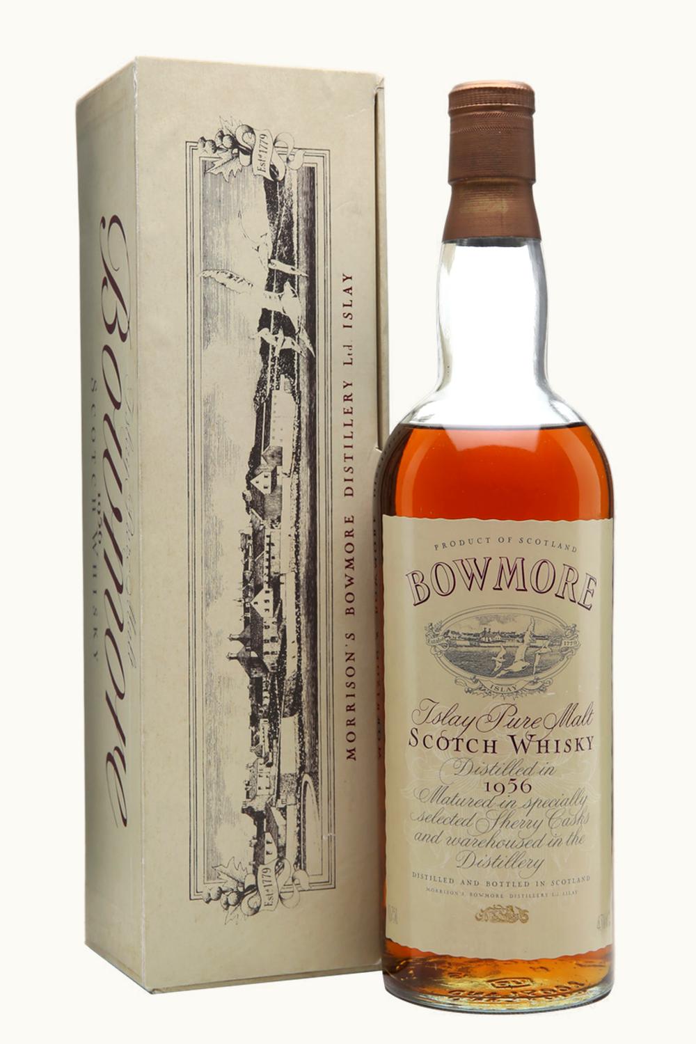 Bowmore Bowmore Vintage Single Malt Scotch Whisky, Islay, Scotland, 1956