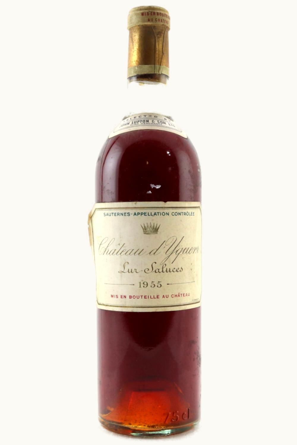 Château d'Yquem Château d'Yquem Sauternes, Bordeaux, France, 1955