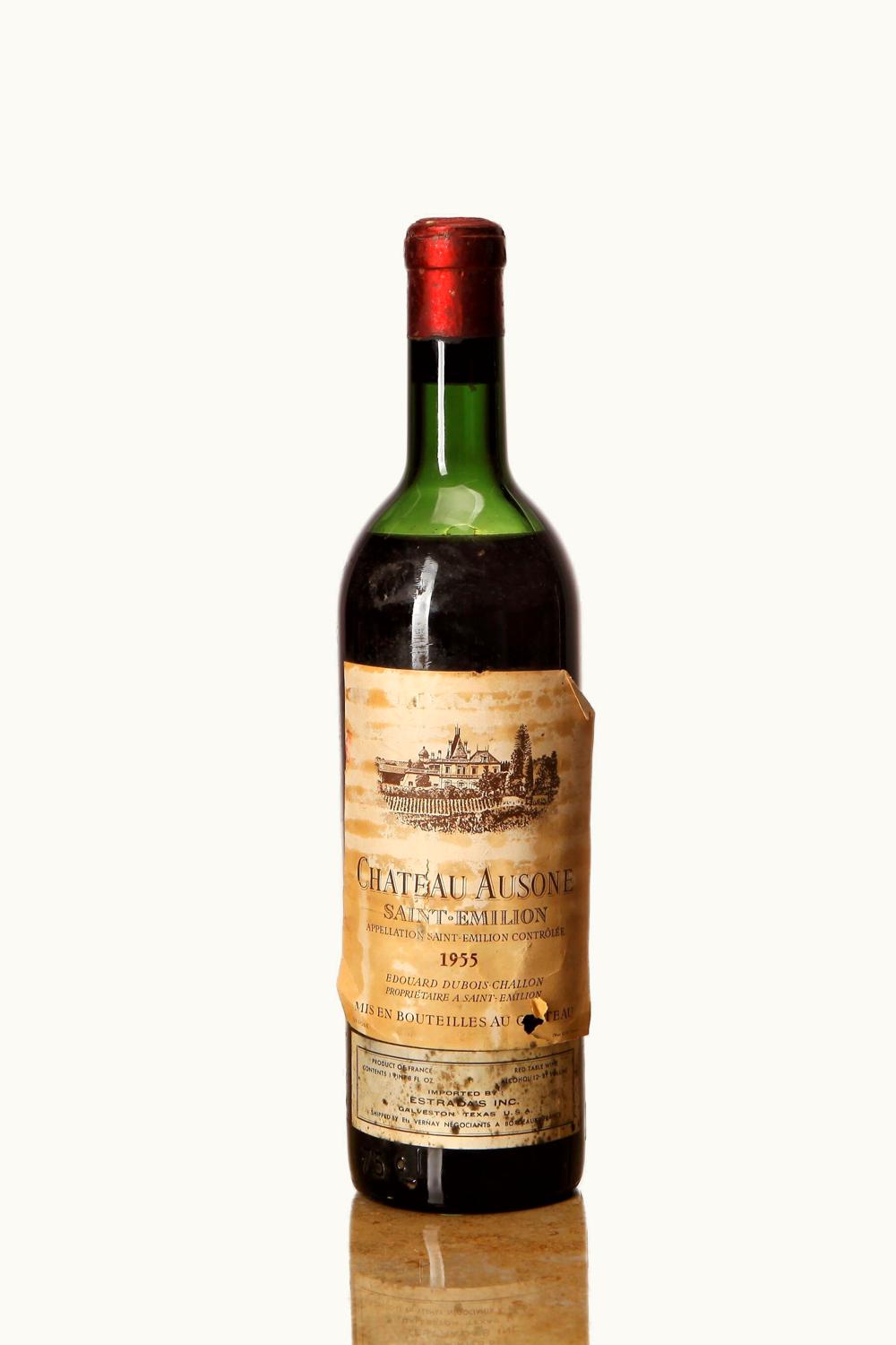 Château Ausone Château Ausone St. Emilion, Bordeaux, France, 1955