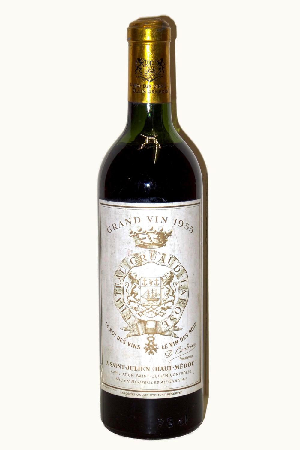 Château Gruaud-Larose Château Gruaud-Larose St. Julien, Médoc, Bordeaux, France, 1955