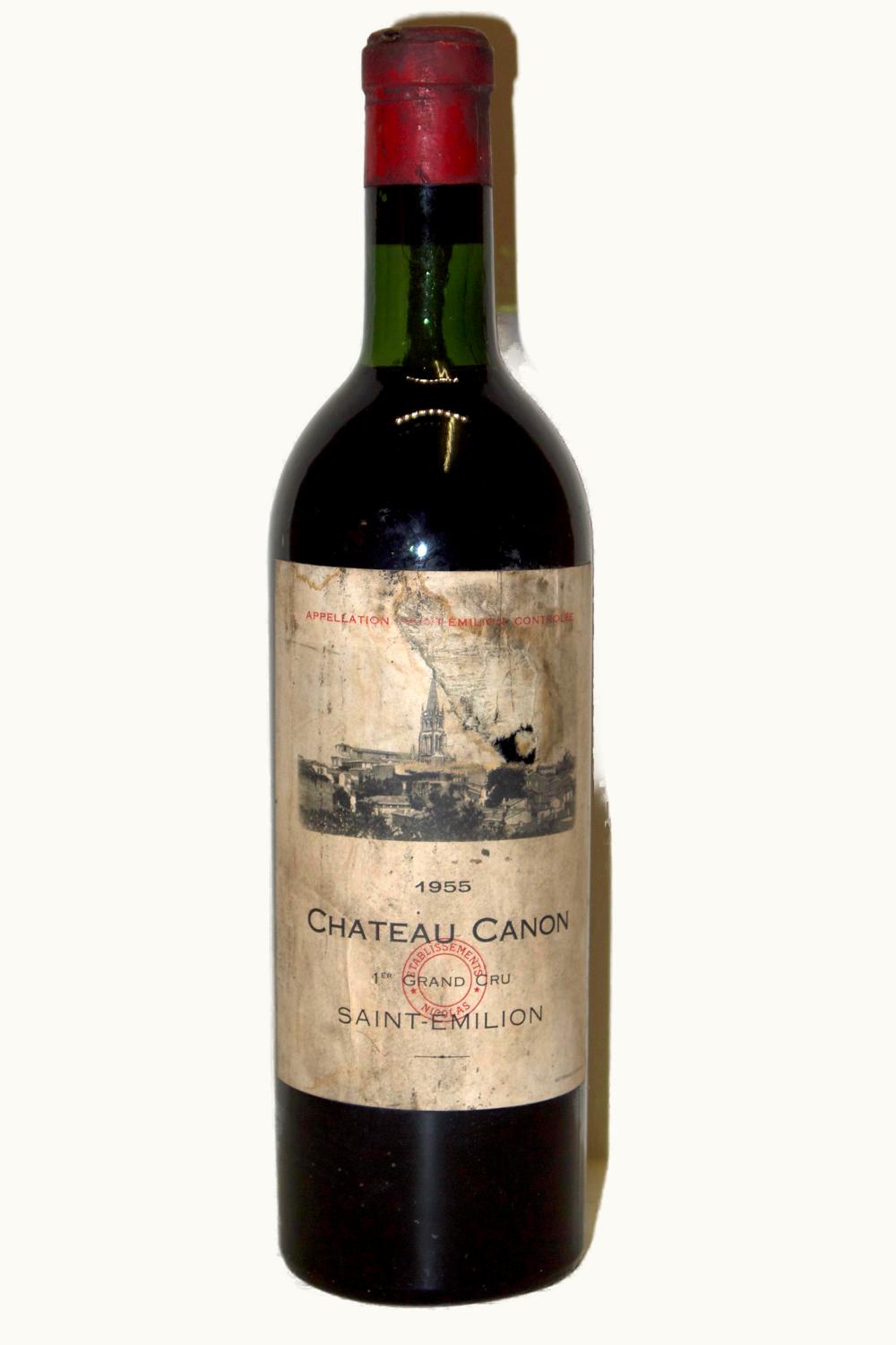 Château Canon Château Canon St. Emilion Grand Cru, Bordeaux, France, 1955