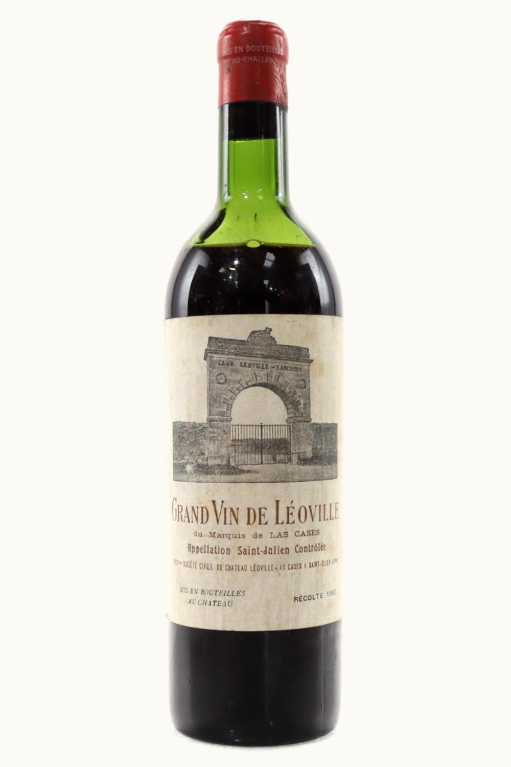 Château Léoville-Las Cases Château Léoville-Las Cases Grand De St. Julien, Médoc, Bordeaux, France, 1955