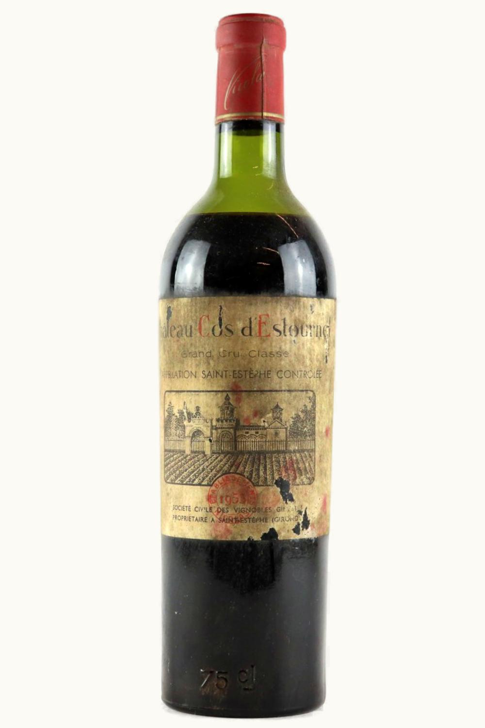 Château Cos d'Estournel Château Cos d'Estournel St. Estèphe, Médoc, Bordeaux, France, 1955