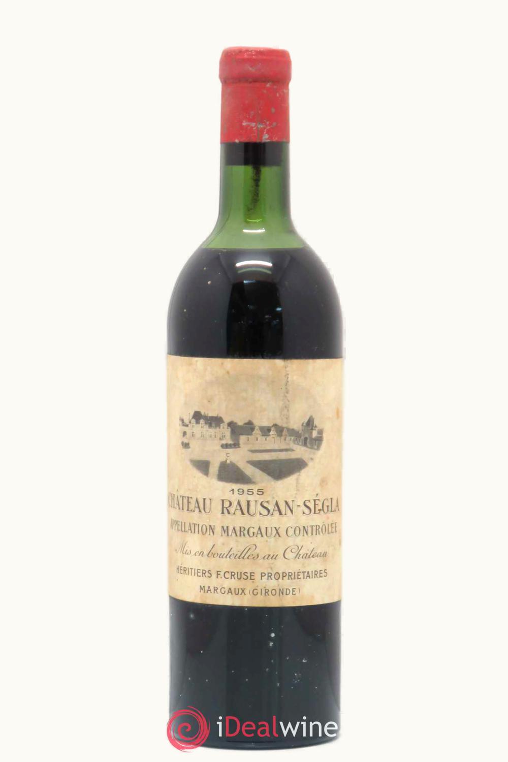 Château Rauzan-Ségla Château Rauzan-Ségla Margaux, Médoc, Bordeaux, France, 1955