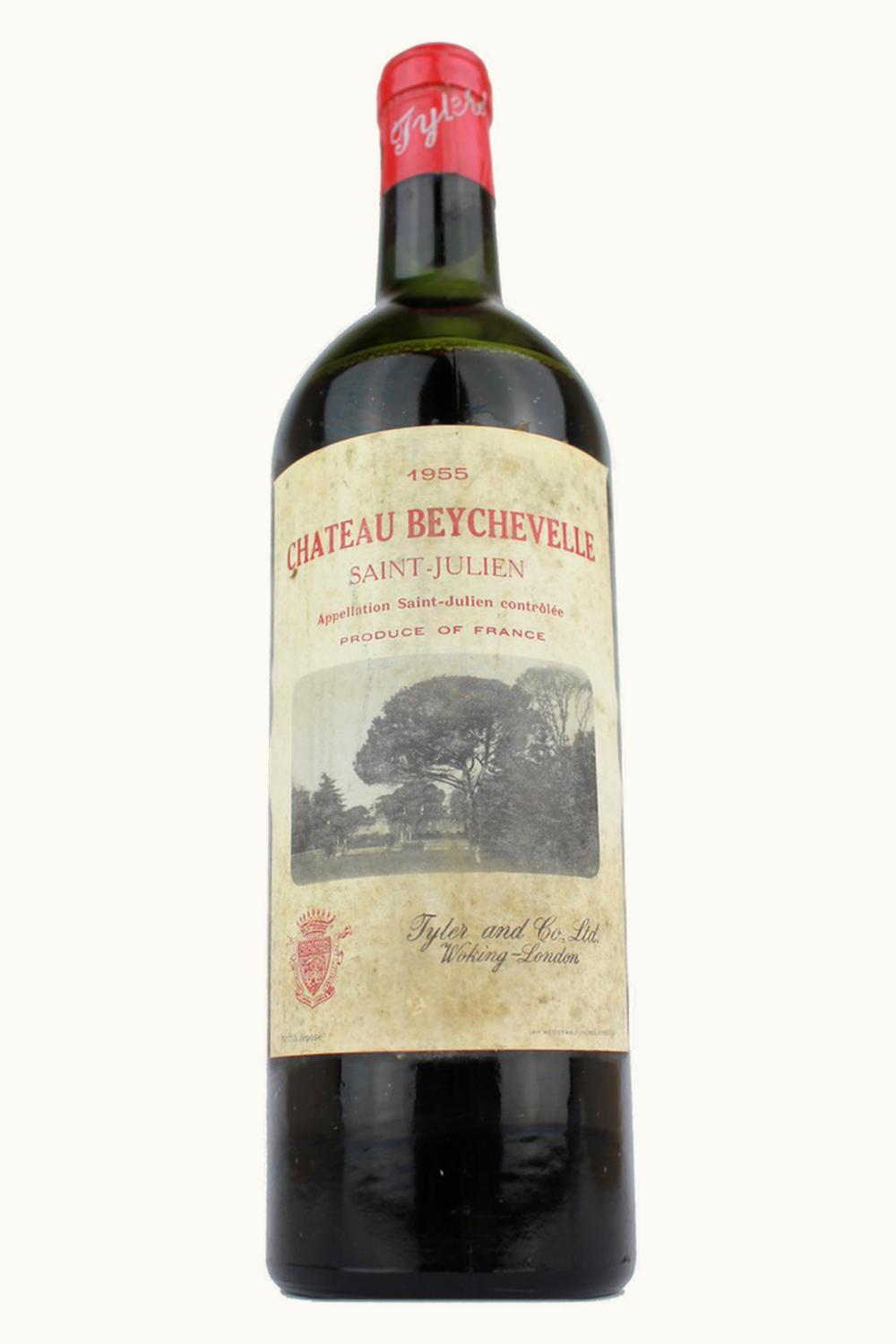 Château Beychevelle Château Beychevelle St. Julien, Médoc, Bordeaux, France, 1955