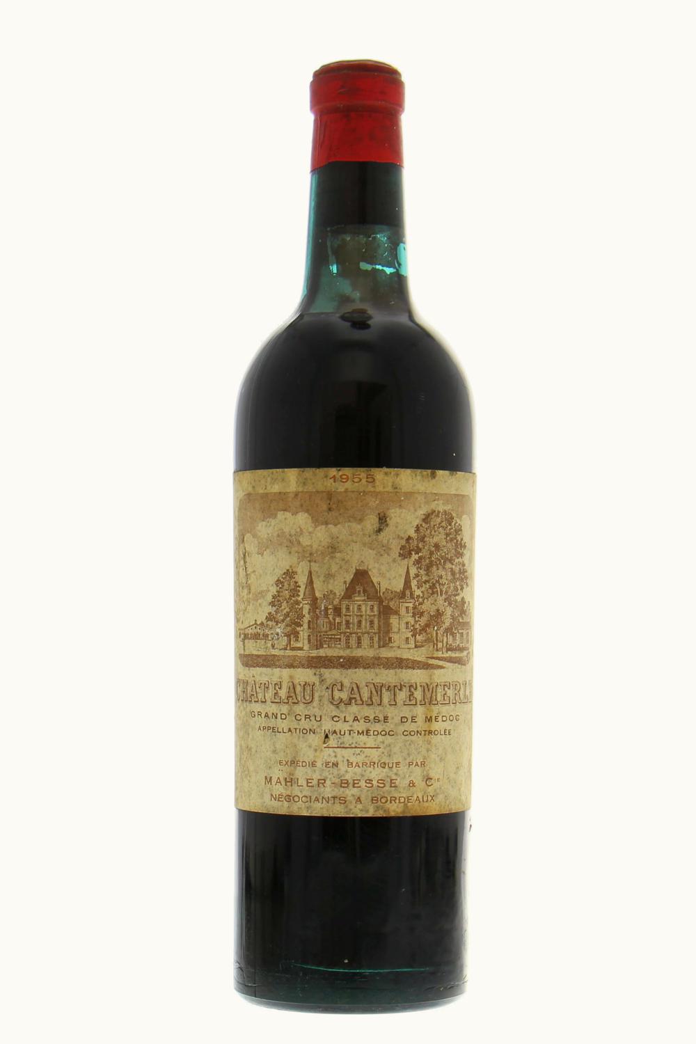 Château Cantemerle Château Cantemerle Haut-Médoc, Bordeaux, France, 1955