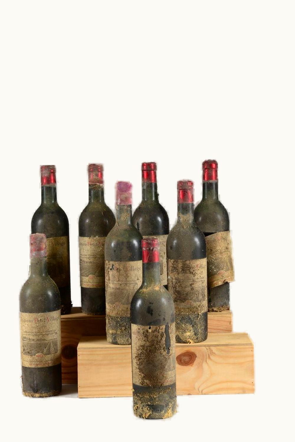 Château Petit Village Château Petit Village Pomerol, Bordeaux, France, 1955