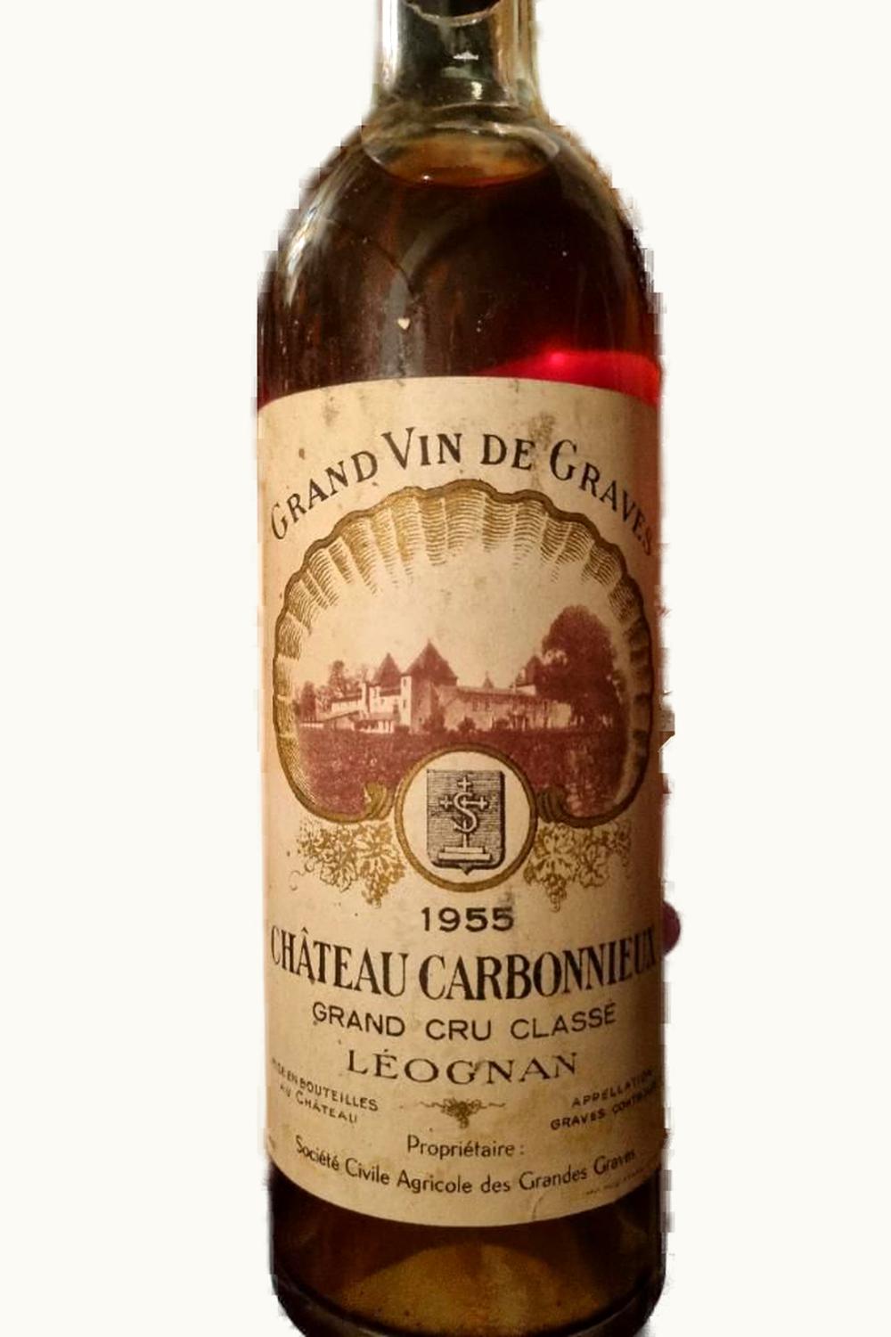 Chateau Carbonnieux Chateau Carbonnieux Pessac-Léognan, Bordeaux, France, 1955