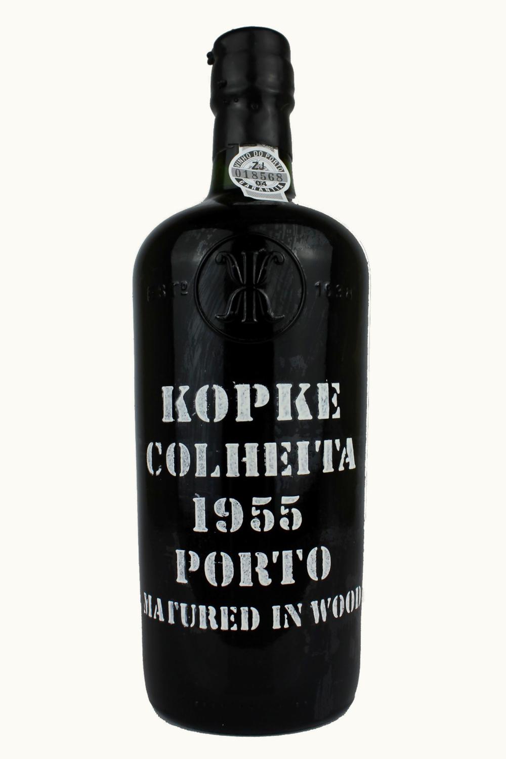 Kopke Kopke Colheita Port, Oporto, Douro, Portugal, 1955