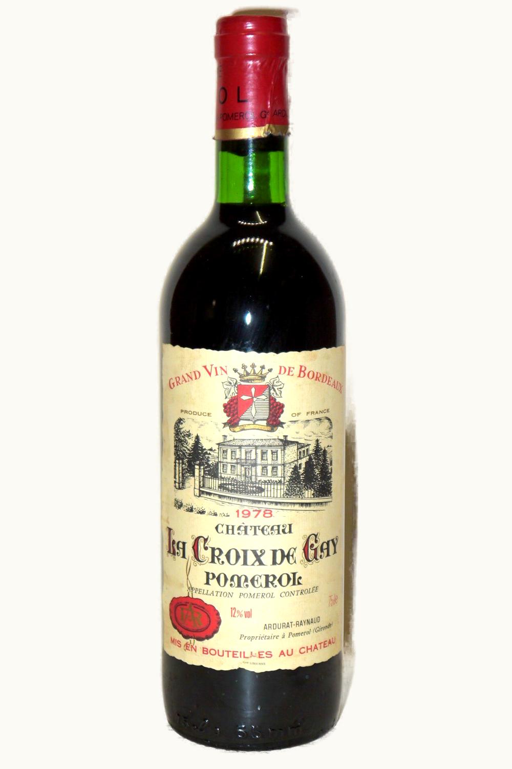 La Croix de Gay La Croix de Gay Pomerol, Bordeaux, France, 1955