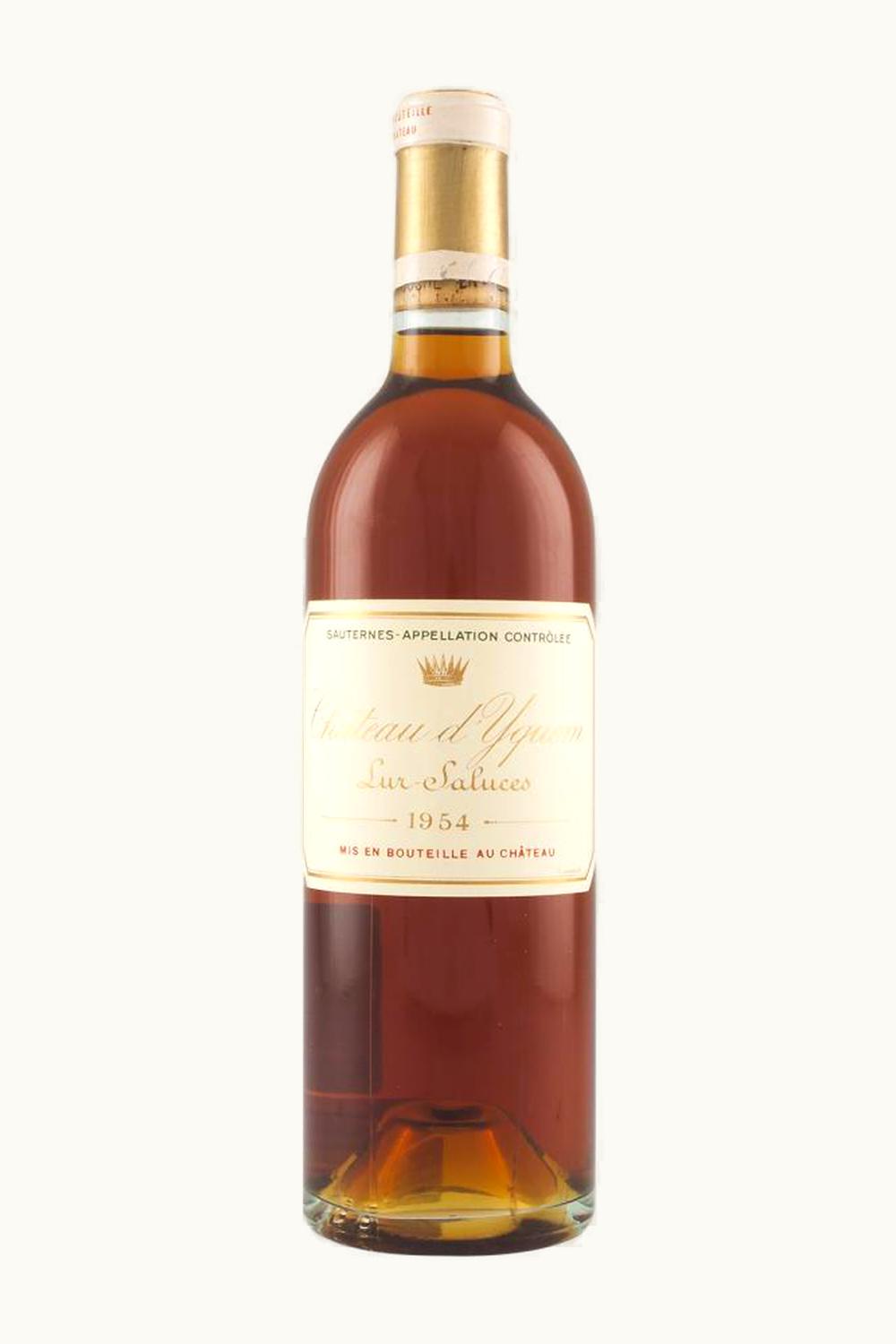 Château d'Yquem Château d'Yquem Sauternes, Bordeaux, France, 1954