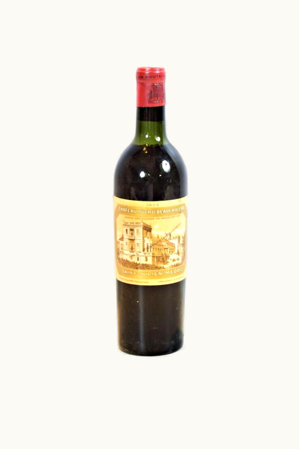 Château Ducru-Beaucaillou Château Ducru-Beaucaillou St. Julien, Médoc, Bordeaux, France, 1954