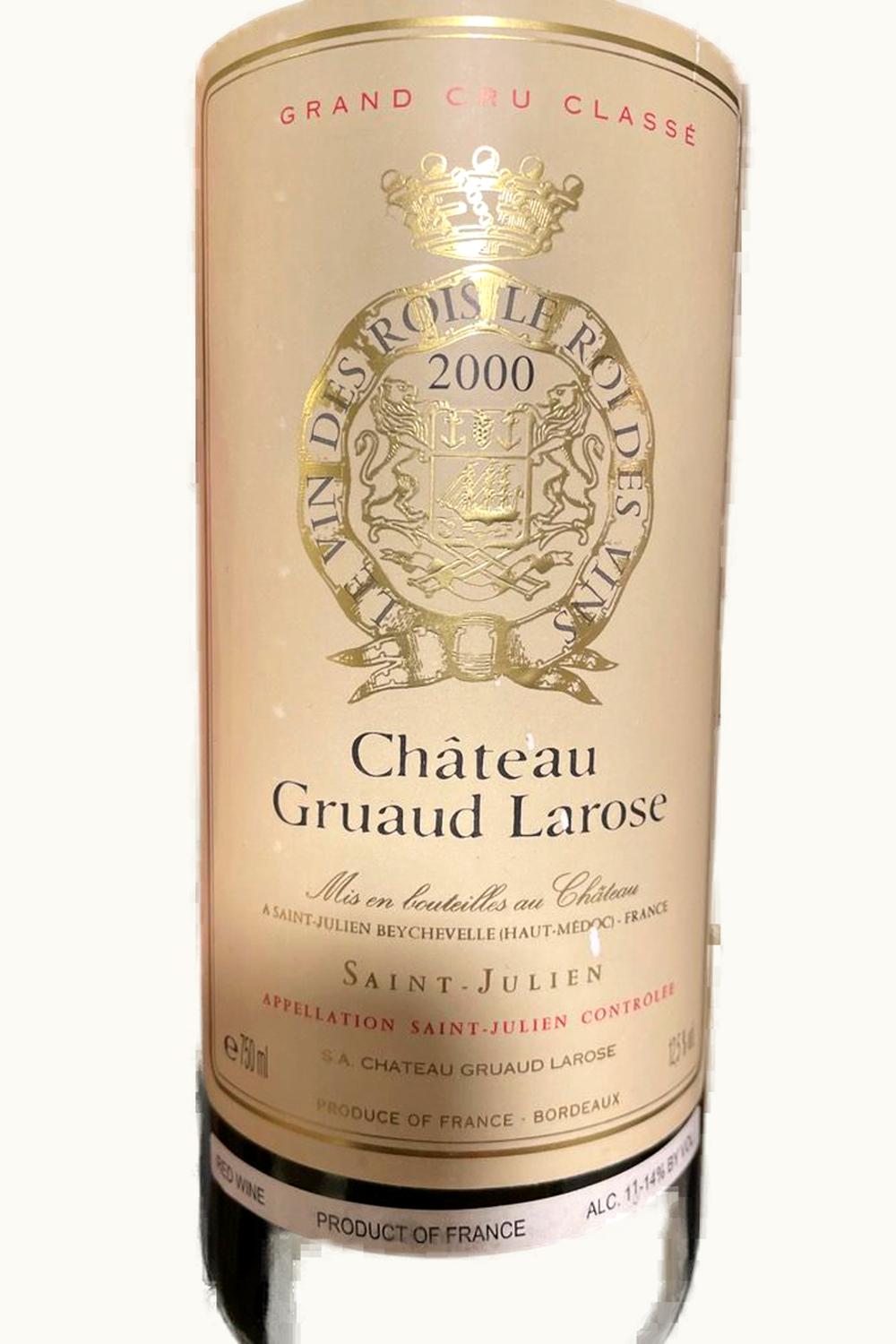 Château Gruaud-Larose Château Gruaud-Larose St. Julien, Médoc, Bordeaux, France, 1954