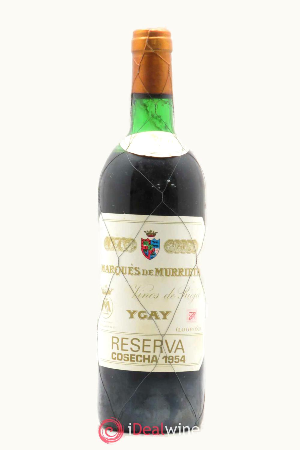 Marqués de Murrieta Marqués de Murrieta Reserva DOCa Rioja Alta, Spain, 1954