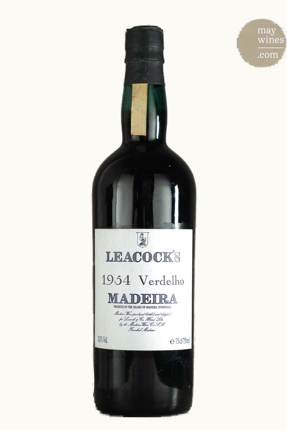 Leacock Leacock Verdelho Vintage Madeira, Portugal, 1954