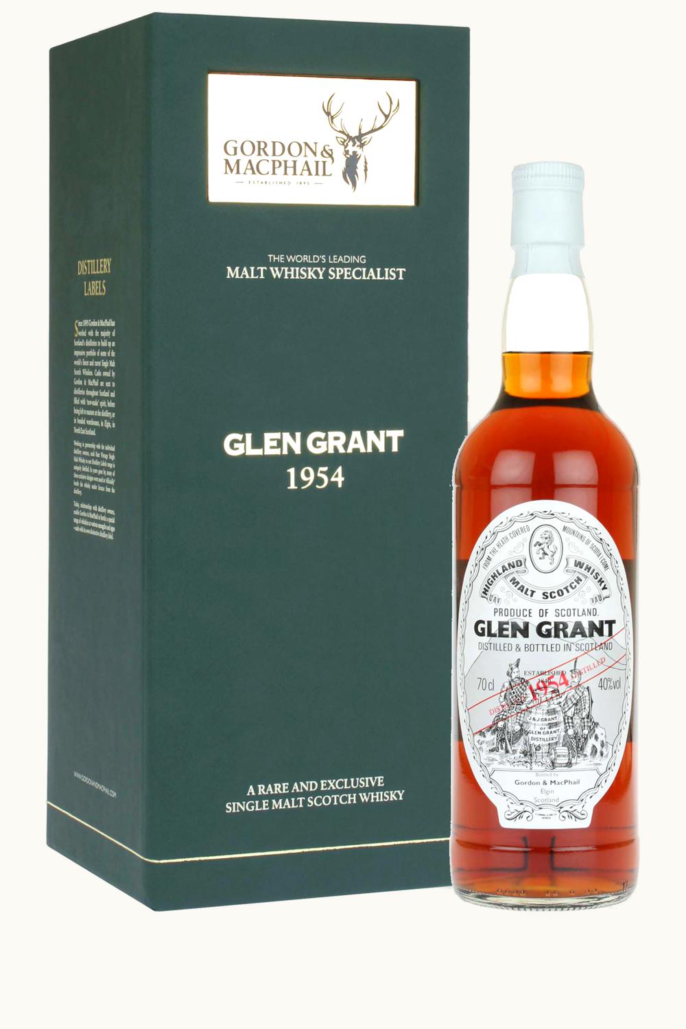 Gordon & MacPhail Gordon & MacPhail Glen Grants 59 Year Old Single Malt Scotch Whisky, Speyside, Scotland, 1954