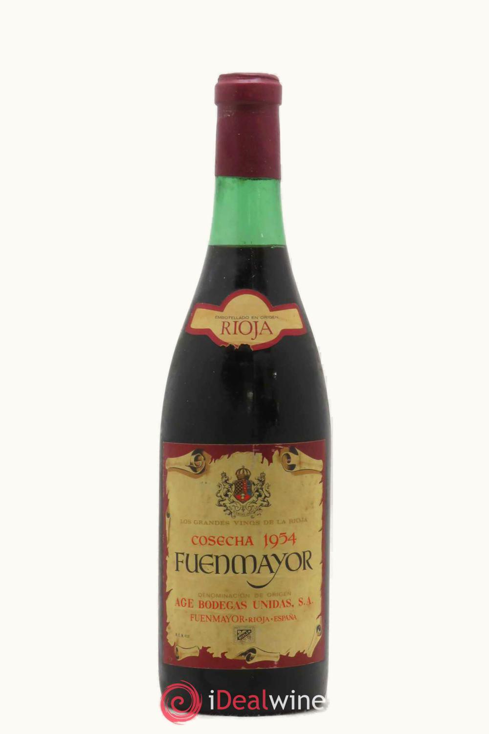 Age Fuenmajor Age Fuenmajor Gran Reserva DOCa Rioja, Spain, 1954