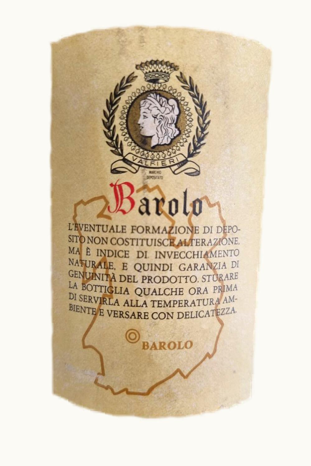 Valfieri Valfieri Riserva DOCG Barolo, Piemonte, Italy, 1954