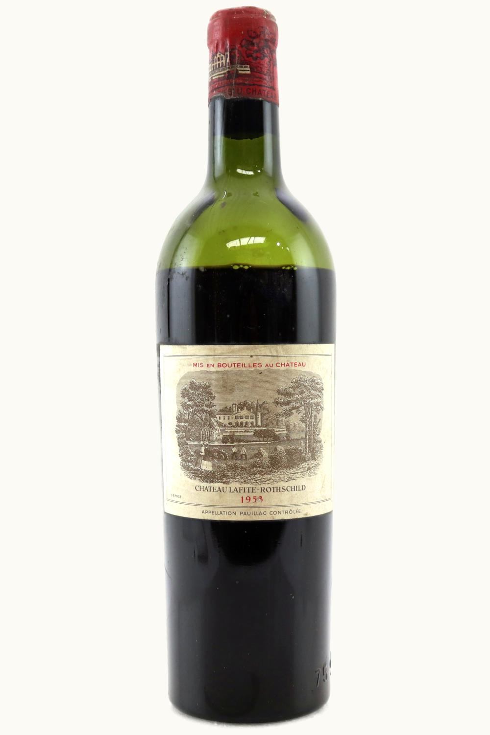 Château Lafite Rothschild Pauillac, Médoc, Bordeaux, France, 1953