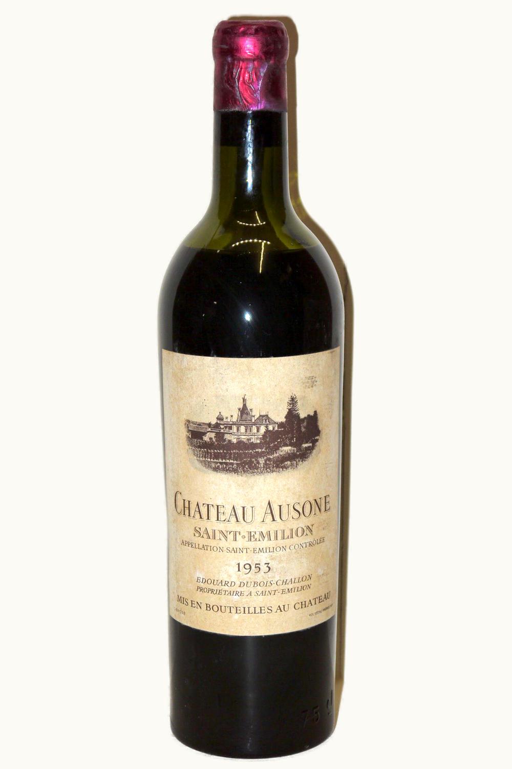 Château Ausone Château Ausone St. Emilion, Bordeaux, France, 1953
