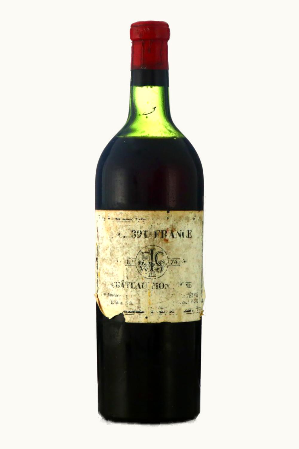 Château Montrose Château Montrose St. Estèphe, Médoc, Bordeaux, France, 1953