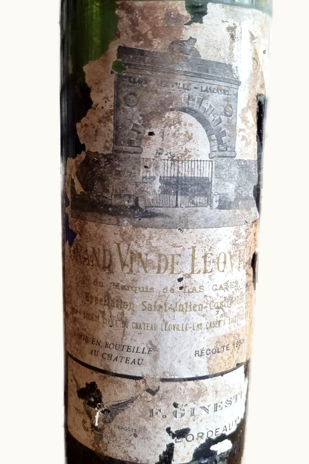 Château Léoville-Las Cases Château Léoville-Las Cases Grand De St. Julien, Médoc, Bordeaux, France, 1953