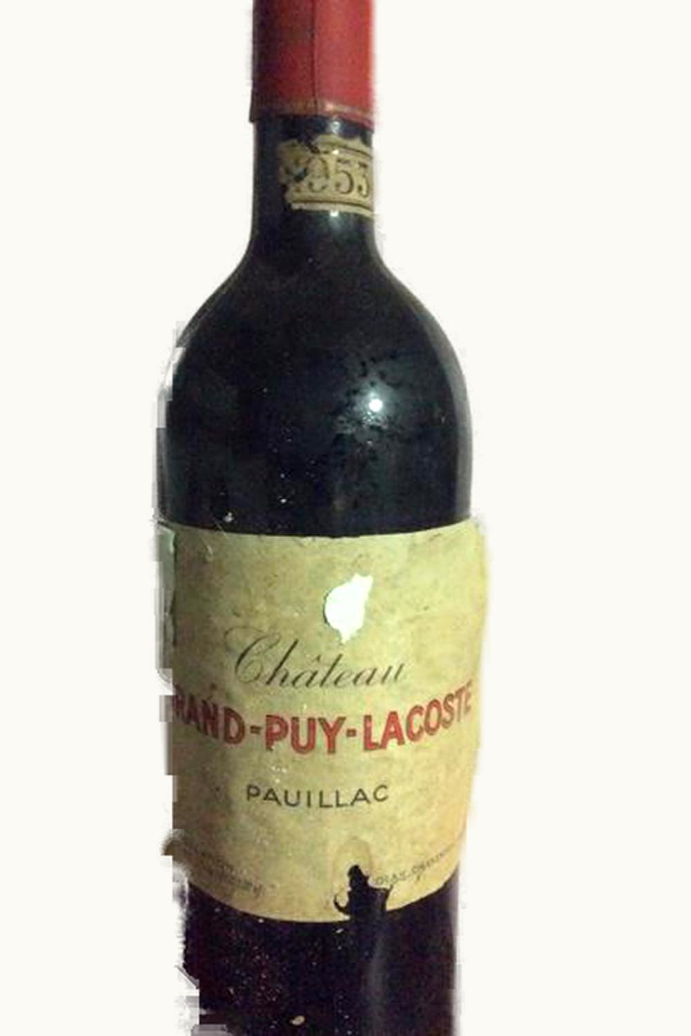 Château Grand-Puy-Lacoste Château Grand-Puy-Lacoste Pauillac, Médoc, Bordeaux, France, 1953