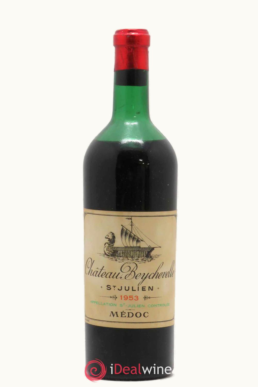 Château Beychevelle Château Beychevelle St. Julien, Médoc, Bordeaux, France, 1953
