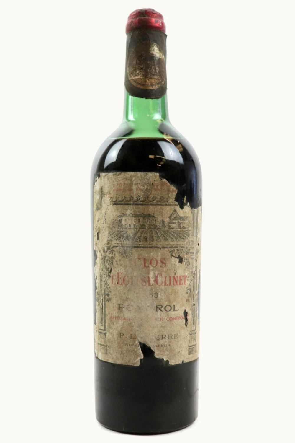 Clinet Clinet Pomerol, Bordeaux, France, 1953