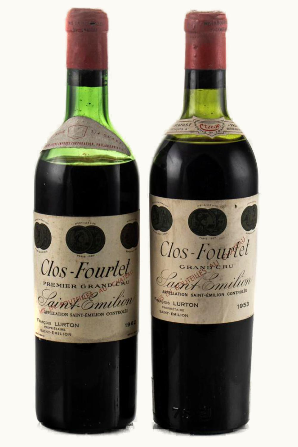 Château Clos Fourtet Clos Fourtet St. Emilion Grand Cru, Bordeaux, France, 1953