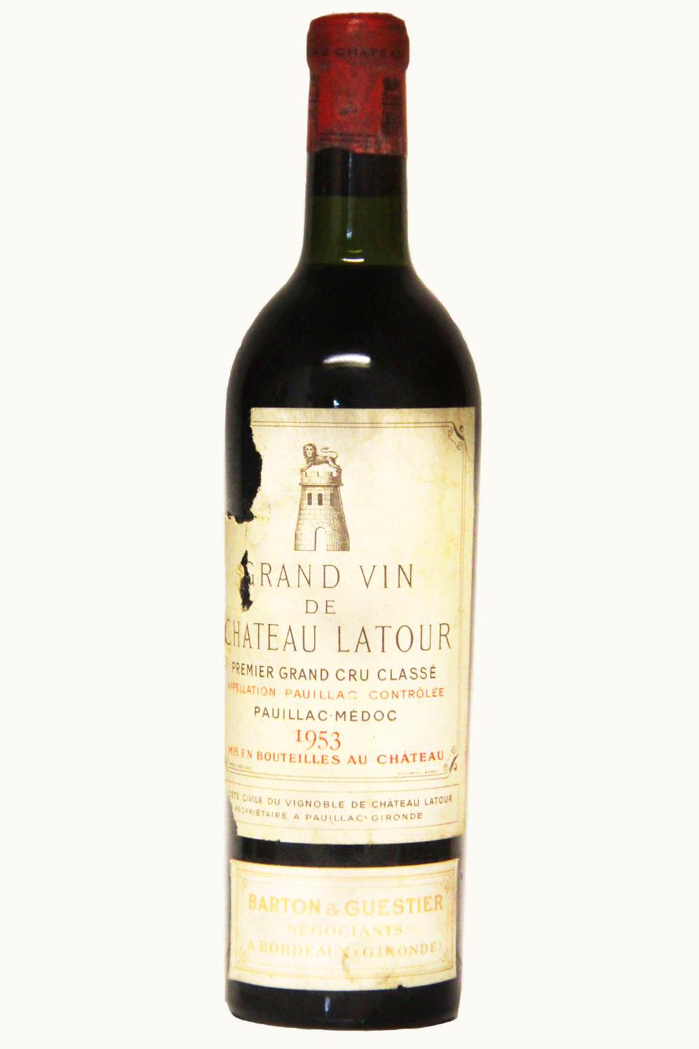 Château Latour à Pomerol Château Latour à Pomerol, Bordeaux, France, 1953