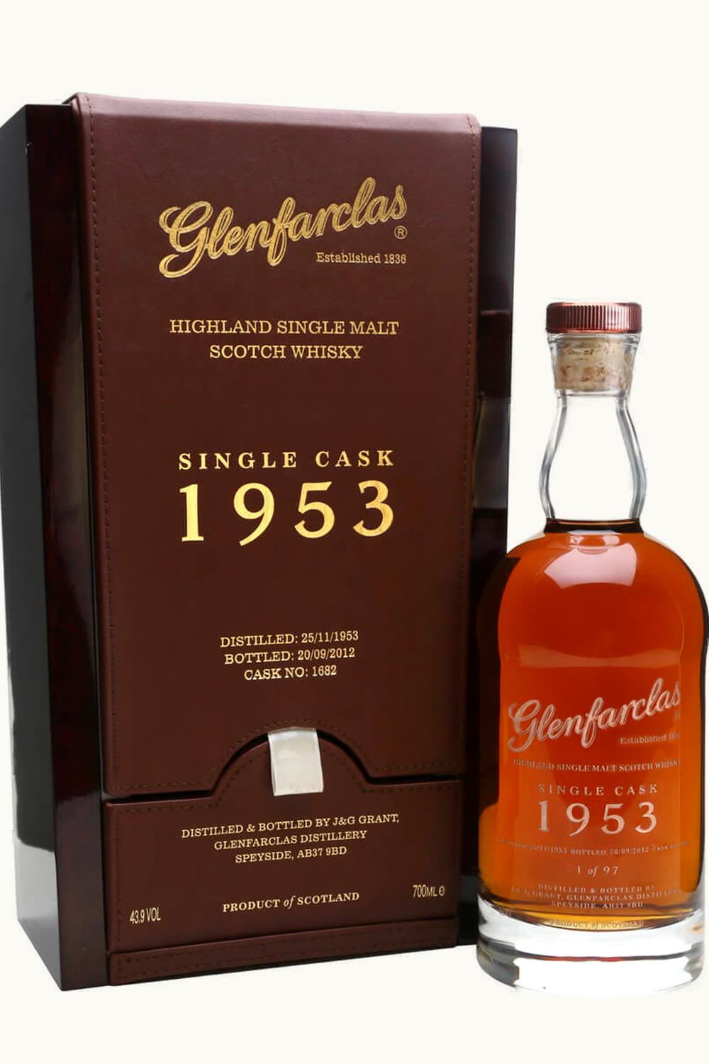 Glenfarclas Glenfarclas The Family Cask Single Vintage Malt, Speyside, Scotland, 1953