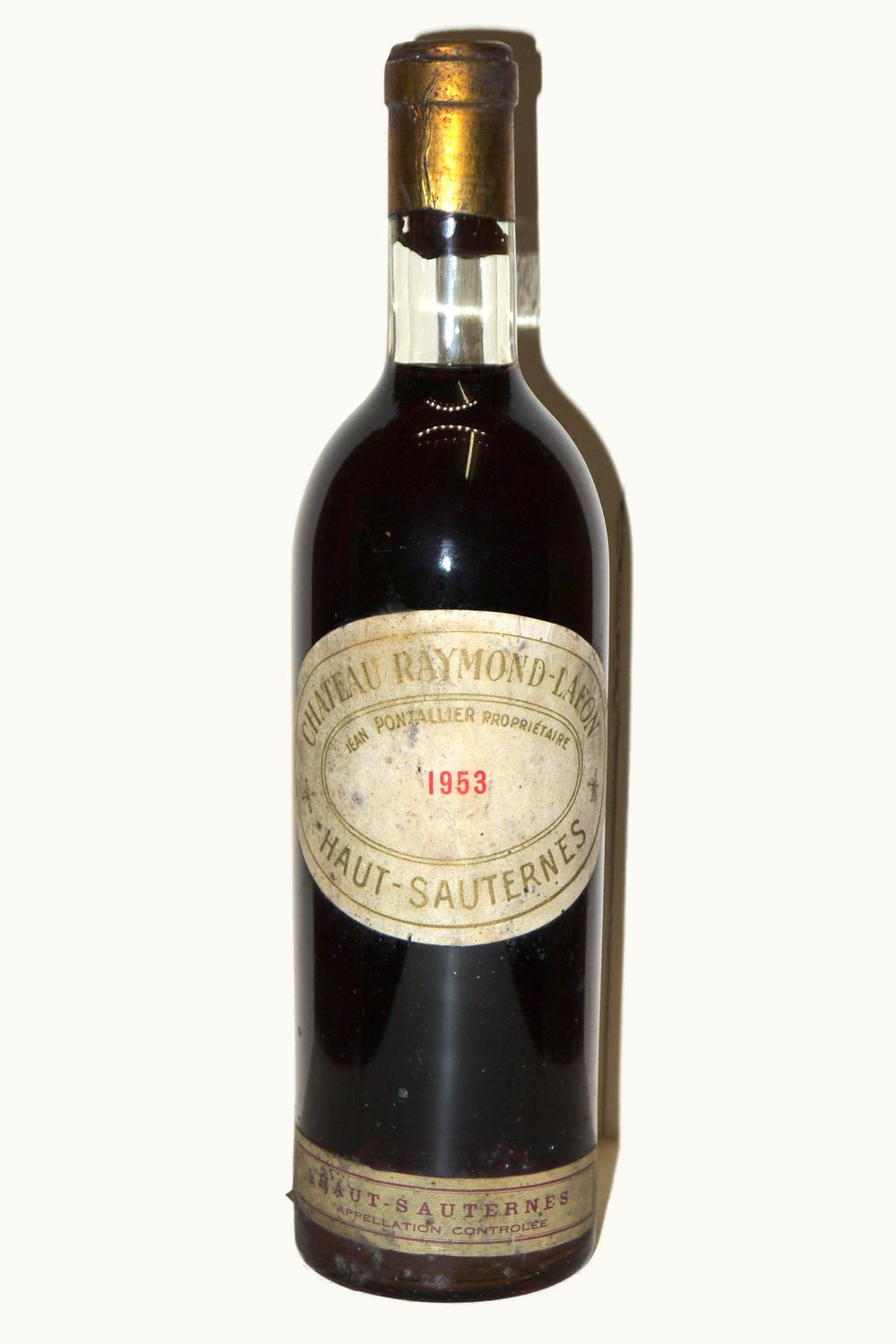Château Raymond-Lafon Château Raymond-Lafon Sauternes, Bordeaux, France, 1953