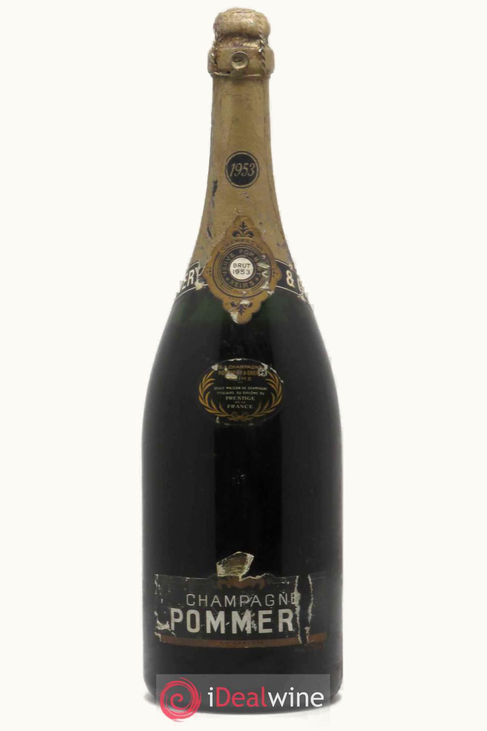 Pommery Pommery Grand Cru Brut Millésime Champagne, France, 1953