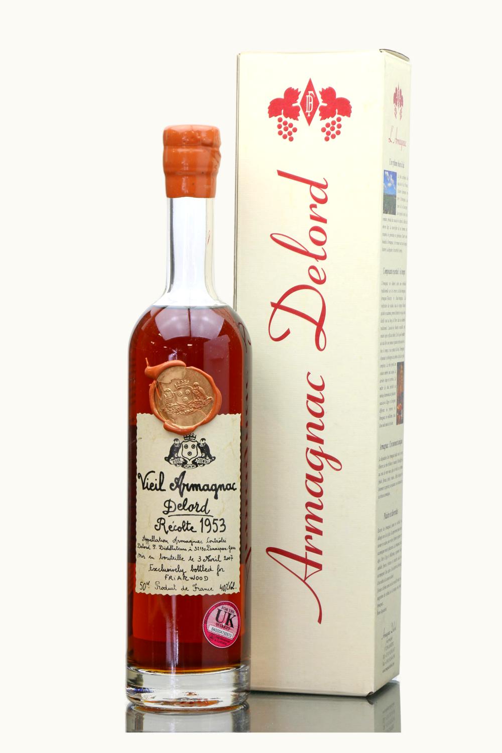 Delord Delord Vintage Armagnac, France, 1953