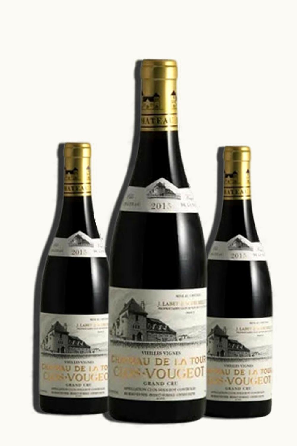 Labet & Dechelette Chateau de La Tour Labet & Dechelette Chateau de La Tour Déchelette de la Tour Hommage à Jean Morin Clos Grand Cru, Côte de Nuits, Vougeot, Burgundy, France, 1953
