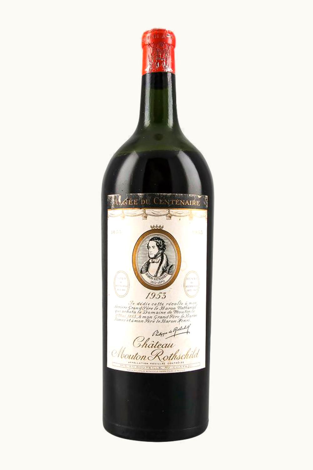 Château Mouton Rothschild Vertical Collection Pauillac, Médoc, Bordeaux, France, 1953