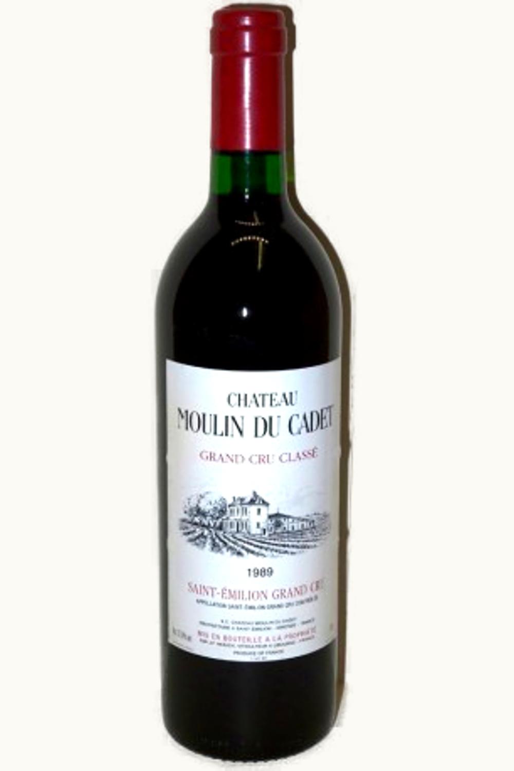 Moulin du Cadet Moulin du Cadet St. Émilion Grand Cru, Bordeaux, France, 1953