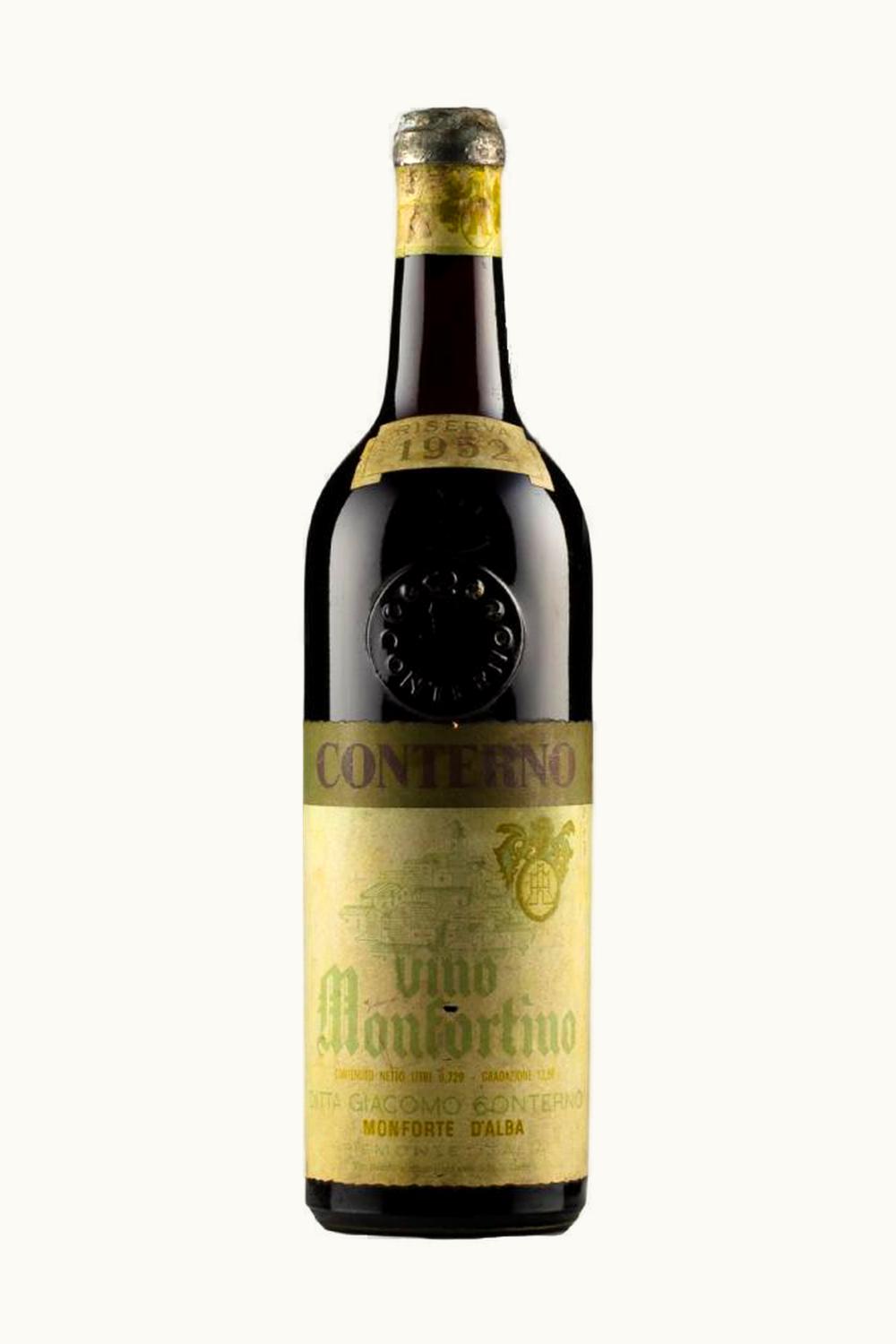 Giacomo Conterno Giacomo Conterno Monfortino Riserva DOCG Barolo, Piemonte, Italy, 1952