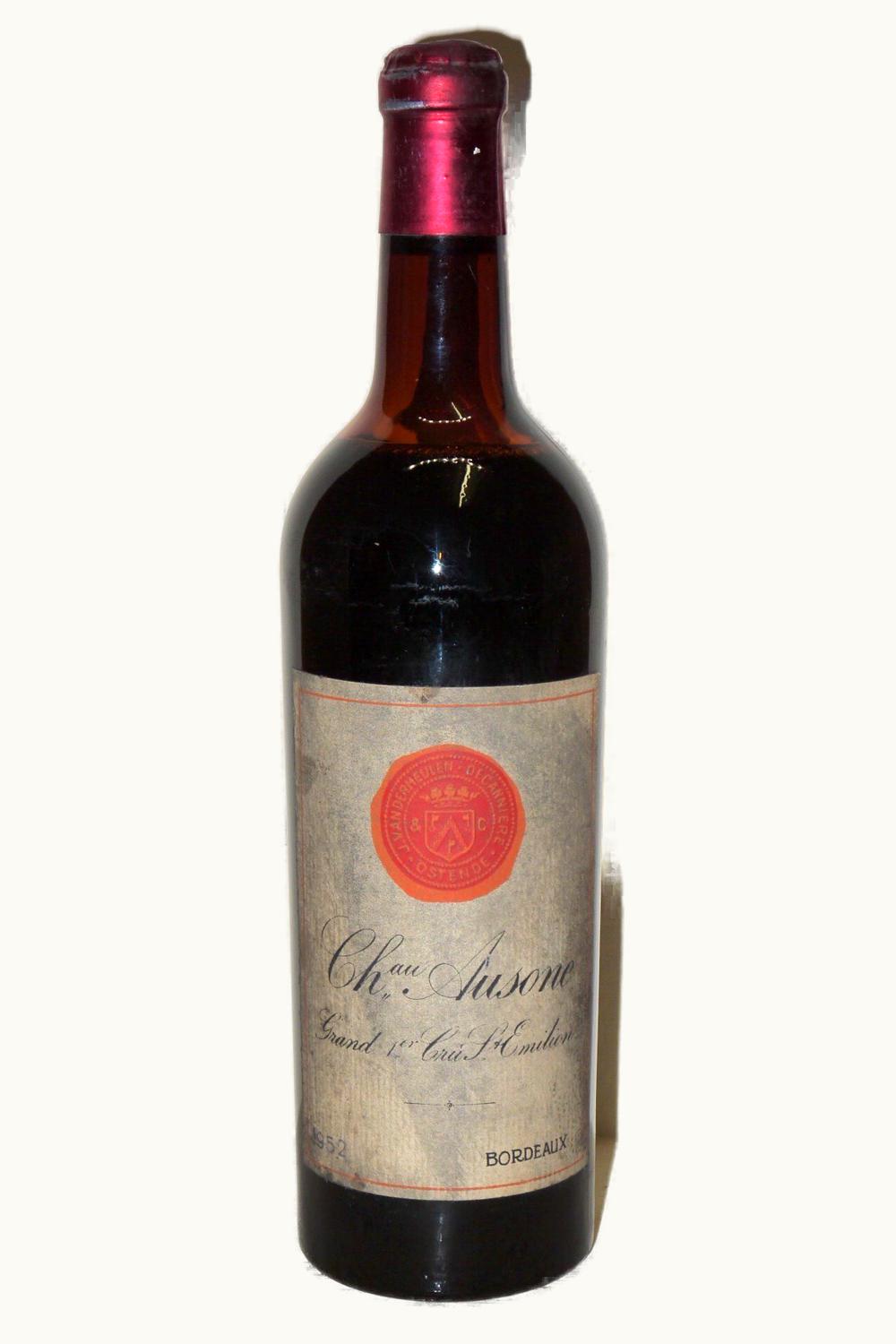 Château Ausone Château Ausone St. Émilion, Bordeaux, France, 1952