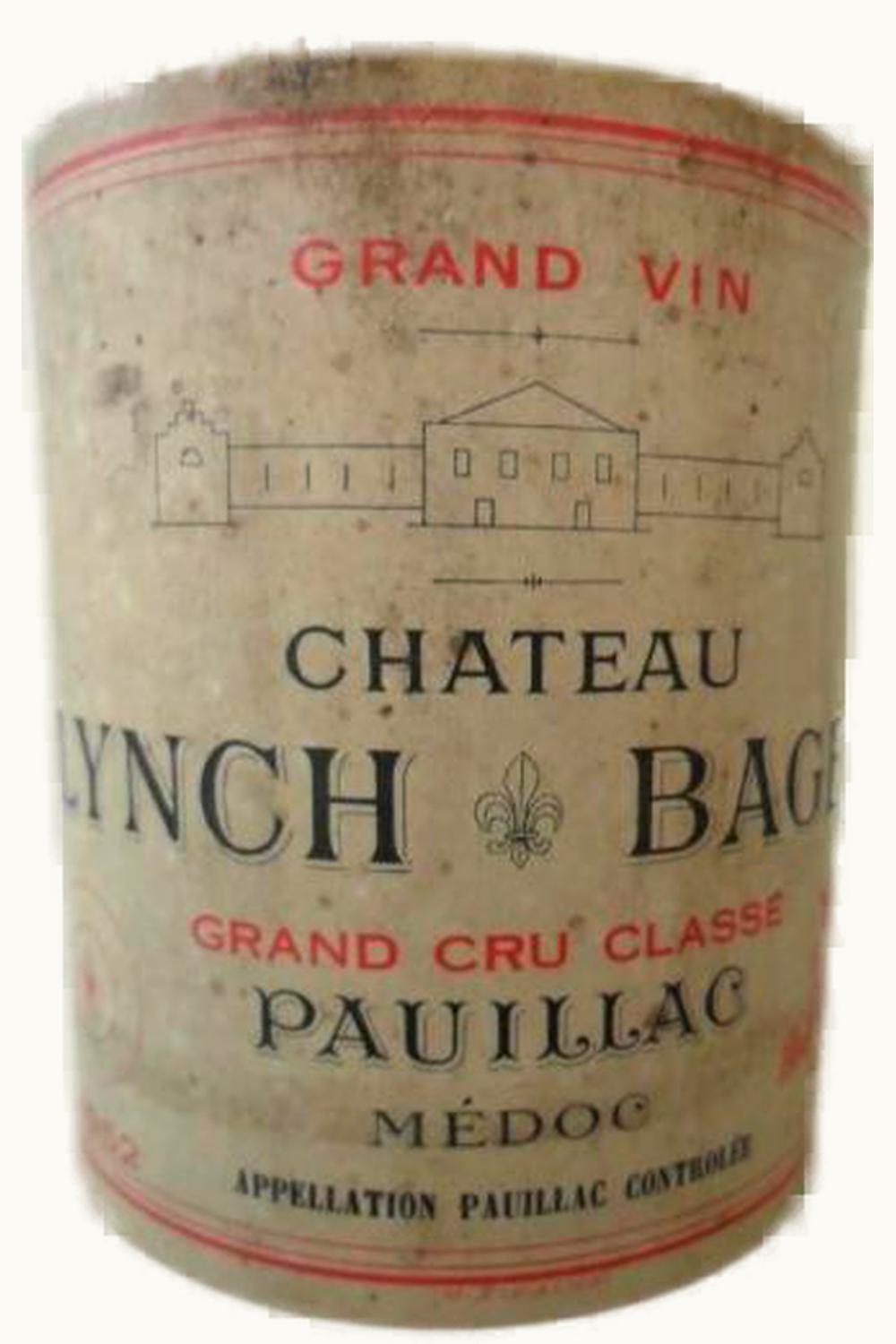Château Lynch-Bages Château Lynch-Bages Pauillac, Médoc, Bordeaux, France, 1952