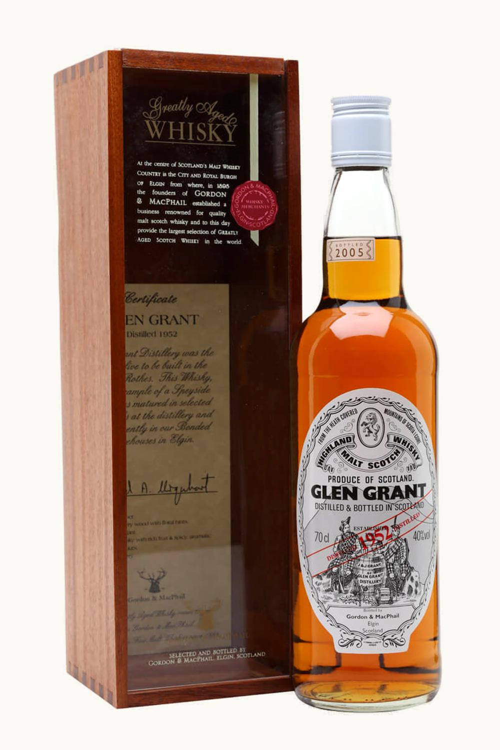 Gordon & MacPhail Gordon & MacPhail Glen Grants Vintage Single Malt, Speyside, Scotland, 1952