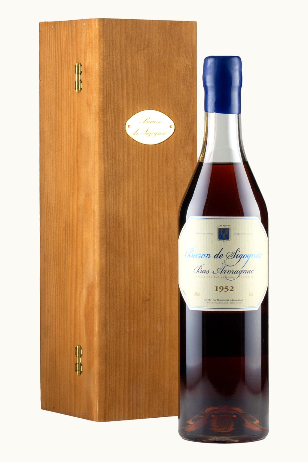 Baron de Sigognac Baron de Sigognac Vintage Bas Armagnac, France, 1952