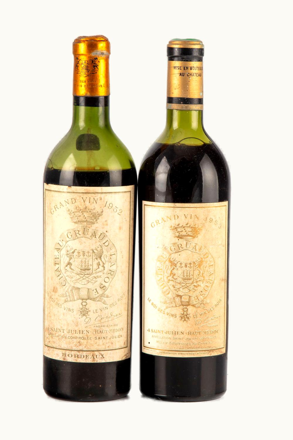 Château Gruaud-Larose Château Gruaud-Larose St. Julien, Médoc, Bordeaux, France, 1952