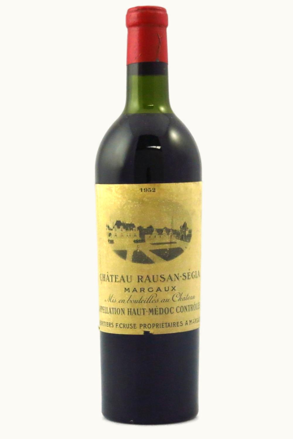 Château Rauzan-Ségla Château Rauzan-Ségla Margaux, Médoc, Bordeaux, France, 1952