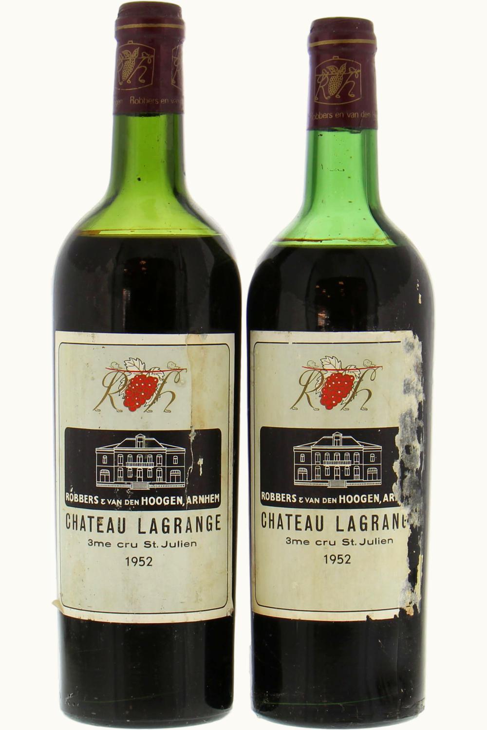 Château Lagrange Château Lagrange St. Julien, Médoc, Bordeaux, France, 1952