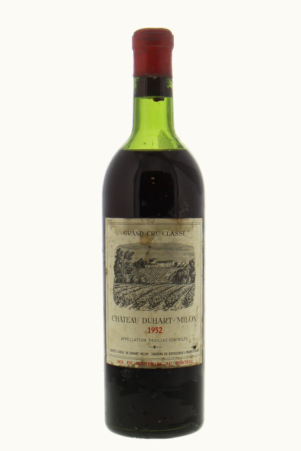 Château Duhart-Milon Château Duhart-Milon Pauillac, Médoc, Bordeaux, France, 1952